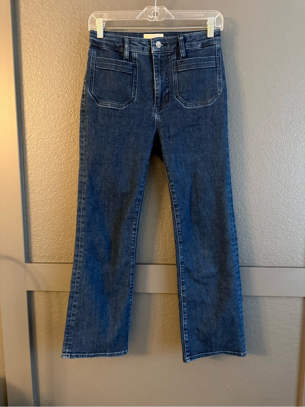 FRAME • Reboot High Rise Crop Modernist pocket Jeans in Jest size 26 - Picture 5 of 10